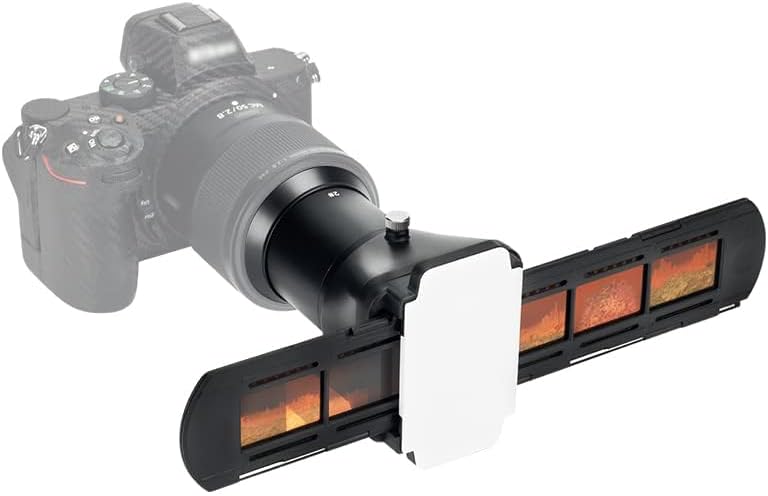 JJC Slide and Film Digitizing Adapter Kit for Negative Copying and Film Converting to Digital